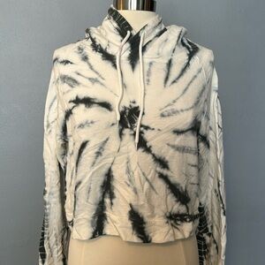 Tie Dye Crop Sweatshirt